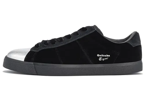 Onitsuka Tiger LawnShip Casual Abrasion Resistant Low top Skateboard Shoes Unisex Black