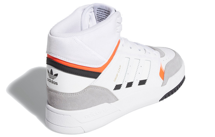 Кроссовки adidas originals Drop Step (белый / оранжевый) — фото 4