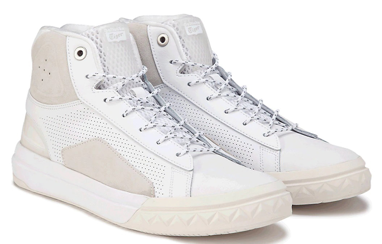 Кеды Onitsuka Tiger Fabre MP (серые) — Серый / белый — фото 3