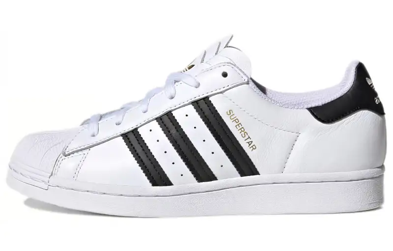 Adidas Superstar 'White Black Stripe' Women's