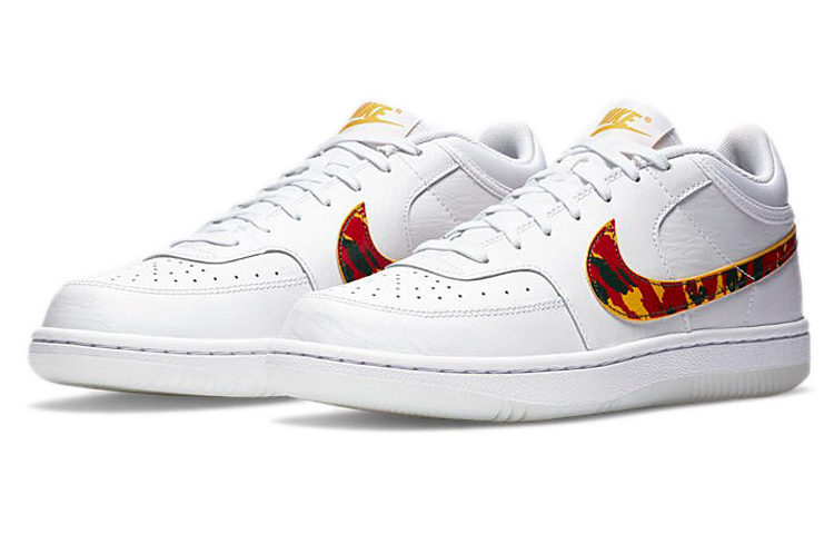 Мужские кеды Nike Sky Force (бело-желтые) — фото 3