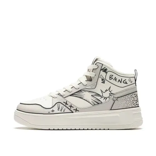 Anta Life Collection Abrasion Resistant Lightweight Breathable Abrasion Resistant, Lightweight, And Breathable High top