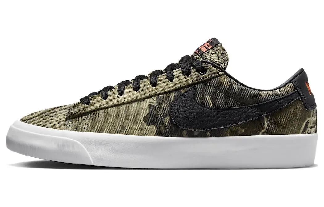 Nike Sb Blazer Low Pro Gt Premium Green Realtree Camo