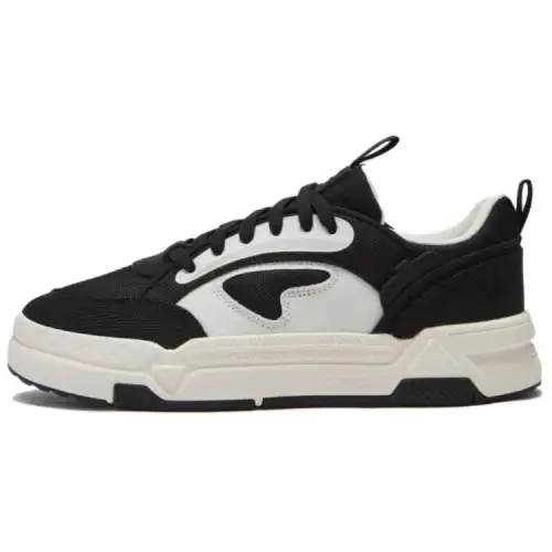 FILA FUSION BANK DX Abrasion Resistant Low top Skateboard Shoes Women's Black