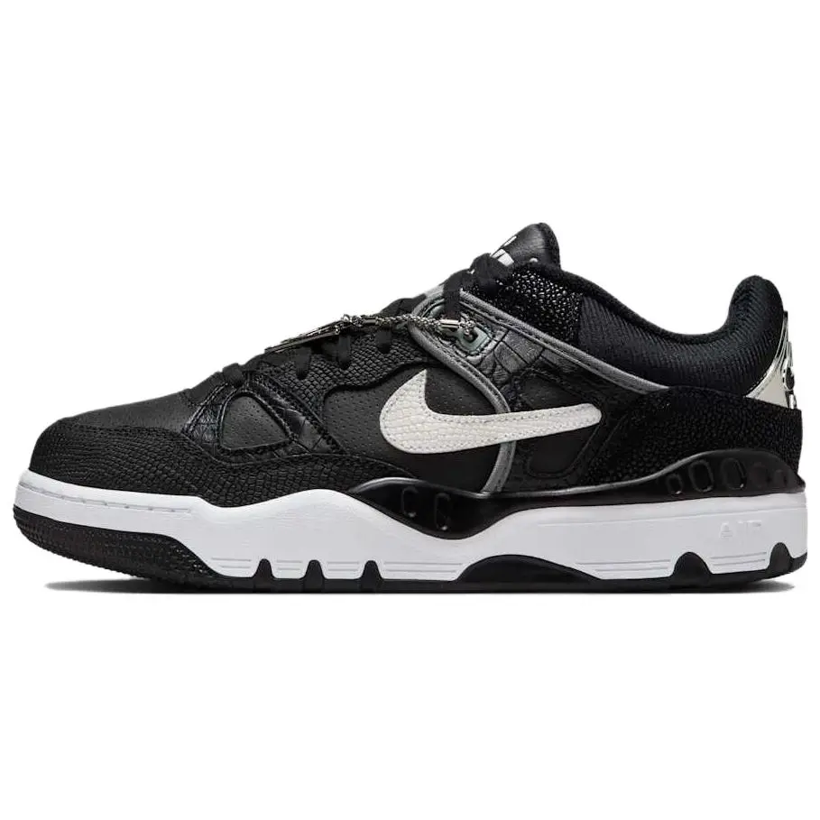 NIGO x Nike Air Force 3 Slip Resistant Abrasion Resistant Low top Skateboard Shoes Unisex Black White