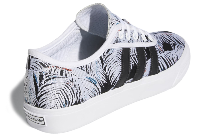 Кеды adidas originals Adiease (бело-черные) — фото 4