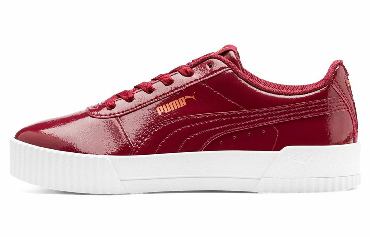 PUMA Carina Skateboard Shoes Women's Low Top Red