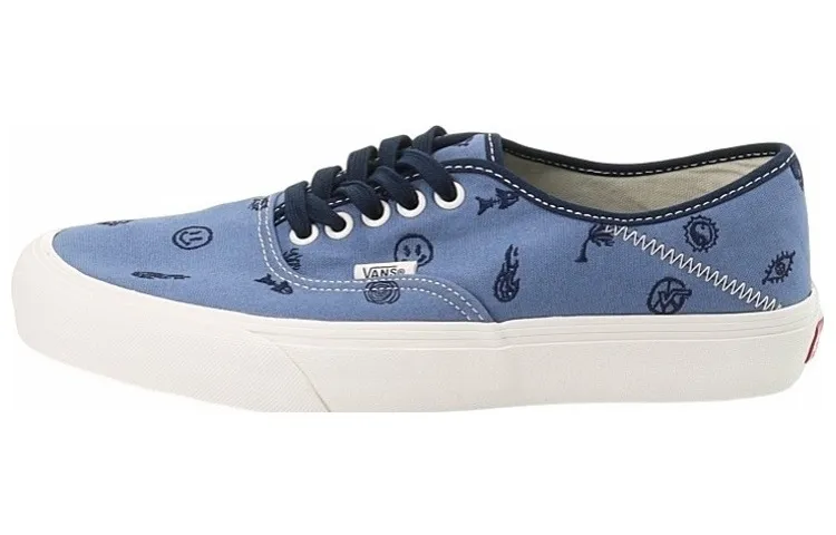 Vans Authentic SF Low top Skateboard Shoes Unisex Blue