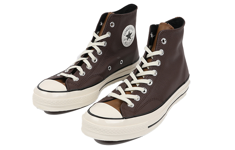Кеды Converse Chuck 70 Chuck Taylor All Star (кофейные) — 咖啡色/白 — фото 3