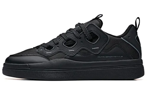 Anta Low top Skateboard Shoes Men's Black