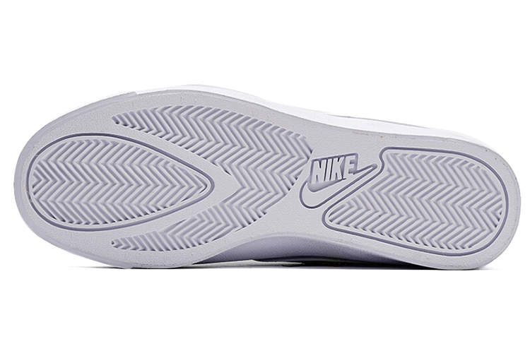 Женские кеды Nike Court Royale AC (бело-фиолетовые) — фото 6
