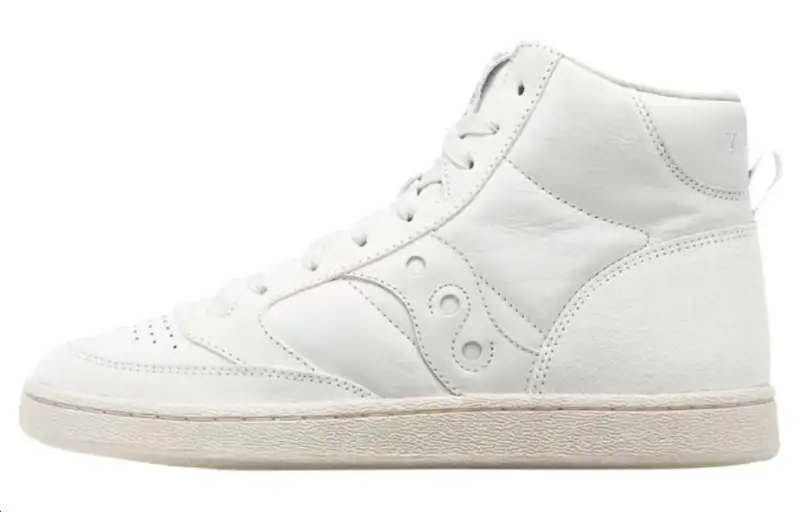 saucony Jazz Court High Premium 'Triple White'