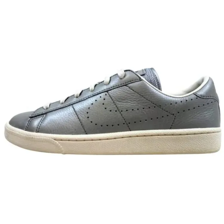 Nike Tennis Classic Slip Resistant Abrasion Resistant Low top Skateboard Shoes Men's Silver