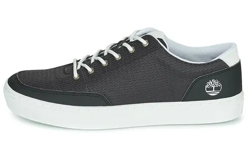 Timberland Slip Resistant Abrasion Resistant Low top Skateboard Shoes Black White