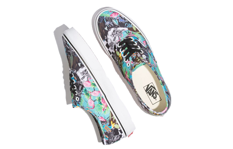 Кеды Vans Authentic Mash Up (черно-белые) — фото 4