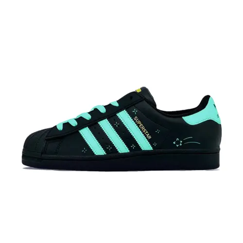 Adidas Originals SUPERSTAR Wishing Shooting Star Slip Resistant Abrasion Resistant Low top Skateboard Shoes Unisex