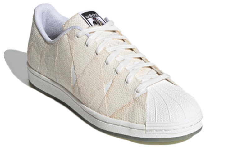 Кеды adidas originals Superstar 50 CLN "Mummy" (белые) — фото 3
