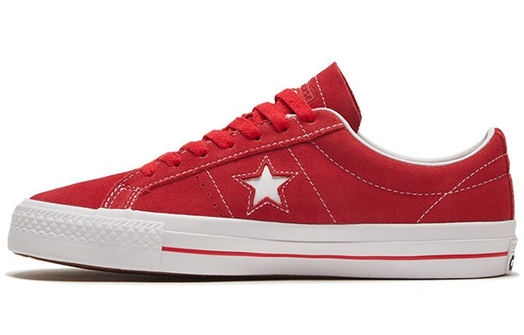 One Star Converse Pro Cons Low '90s Block - University Red'