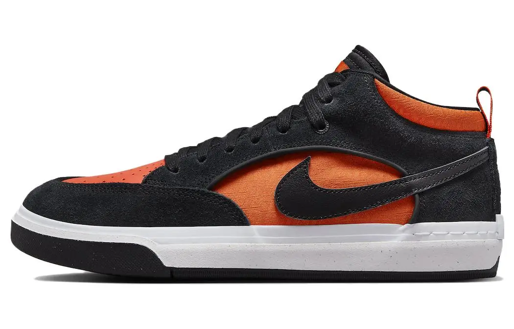 Nike Sb React Leo Black Electro Orange