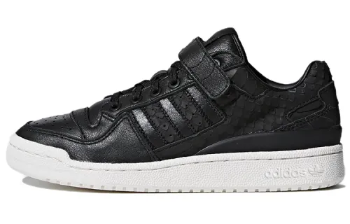 Adidas Originals FORUM Skateboard Shoes Women's Low Top Black