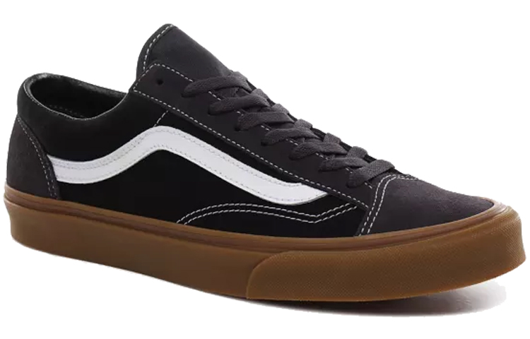 Кеды Vans Style 36 (черно-белый) — Чёрный / белый — фото 3
