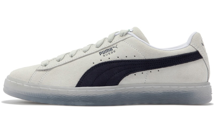 Кеды PUMA Suede Translucent (бело-синие)