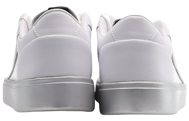 Женские кеды adidas originals Sleek (бело-серебристые) — Белый / серебристый — фото 5