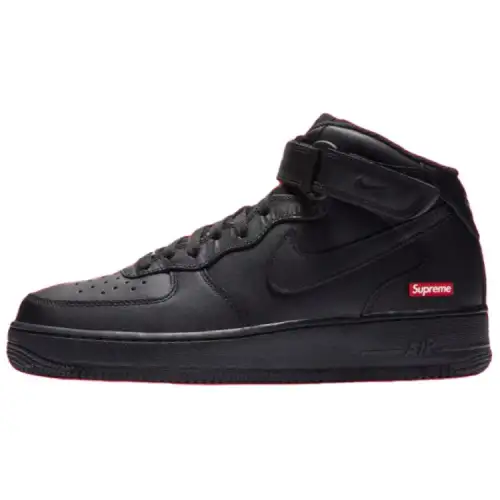 Nike Air Force 1 Mid Supreme Black