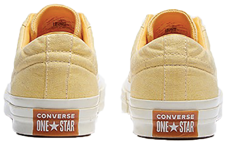 Кеды Converse one star (бледно-желтые) — фото 4