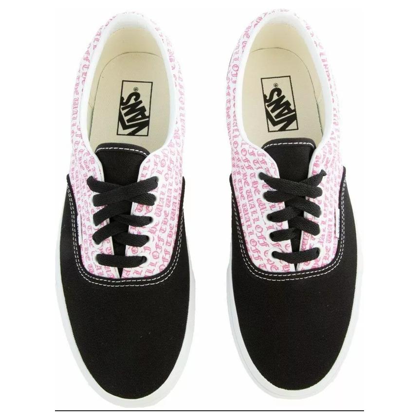 Кеды Vans Era (черно-розовые) — фото 8