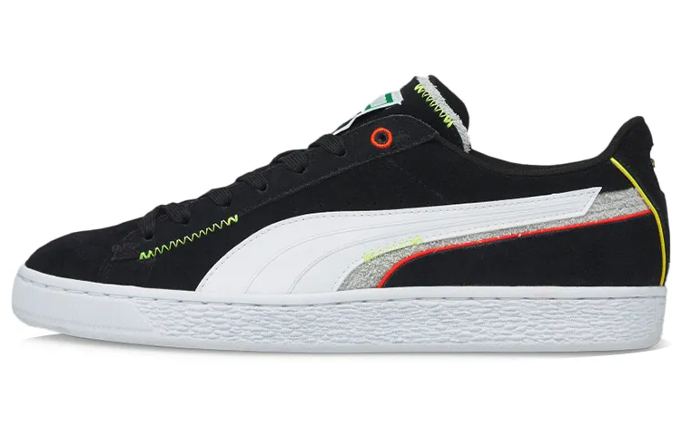 PUMA Suede 'Displaced Black Harbor Mist'