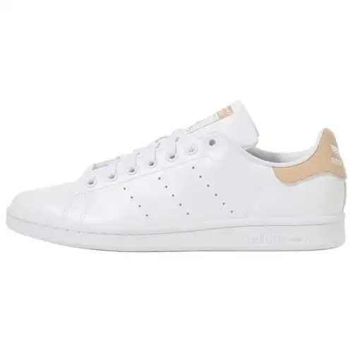 Adidas Originals Stan Smith Slip Resistant Abrasion Resistant Low top Skateboard Shoes Unisex White