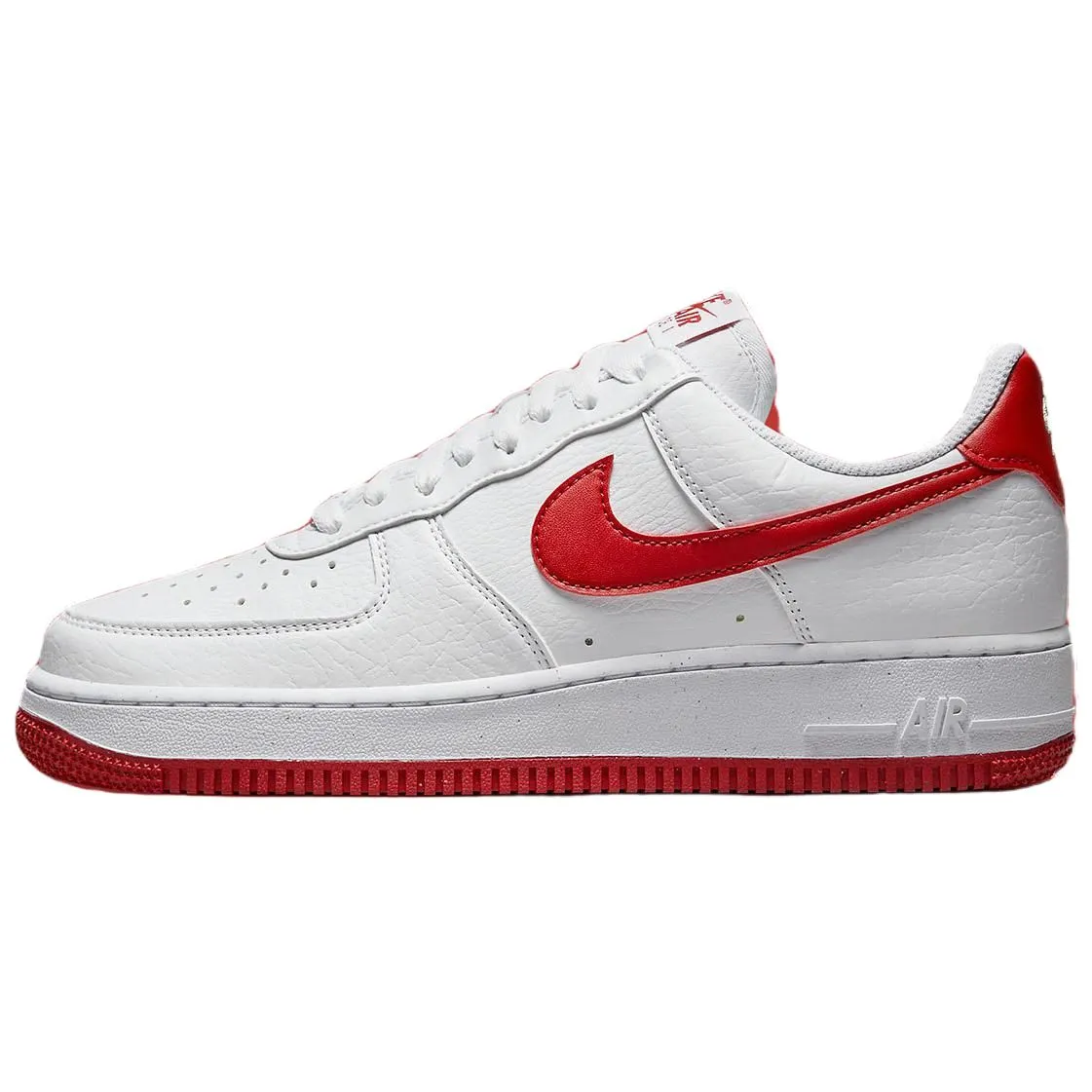 Nike Air Force 1 Low top Skateboard Shoes Women's White Red