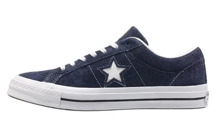 One Star Converse Ox Premium Suede 'Dark Blue'