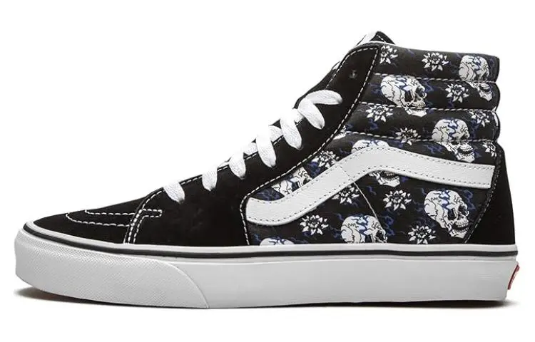 Sk8 Vans-Hi 'Flash Skulls'