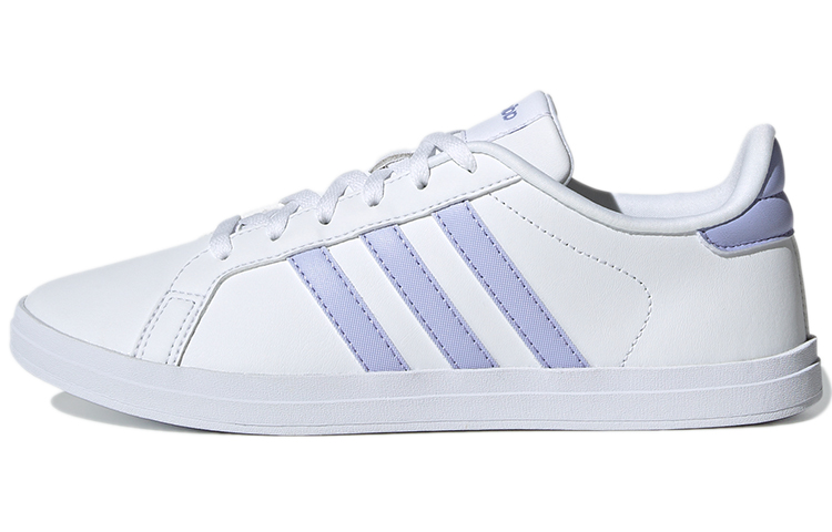 Женские кеды adidas adidas neo Courtpoint (бело-фиолетовые)