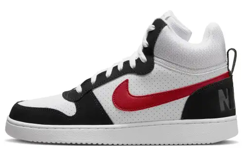 Nike Court Borough Mid 'White Red Black'