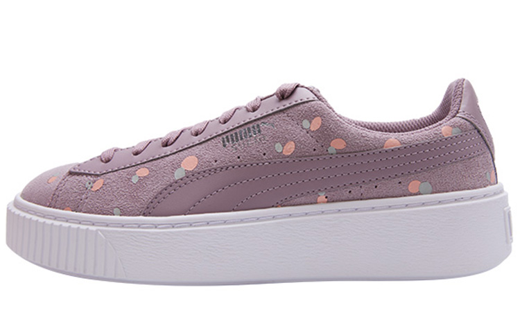 PUMA Sneakers Suede Platform Dots Jr 'Purple' Women's