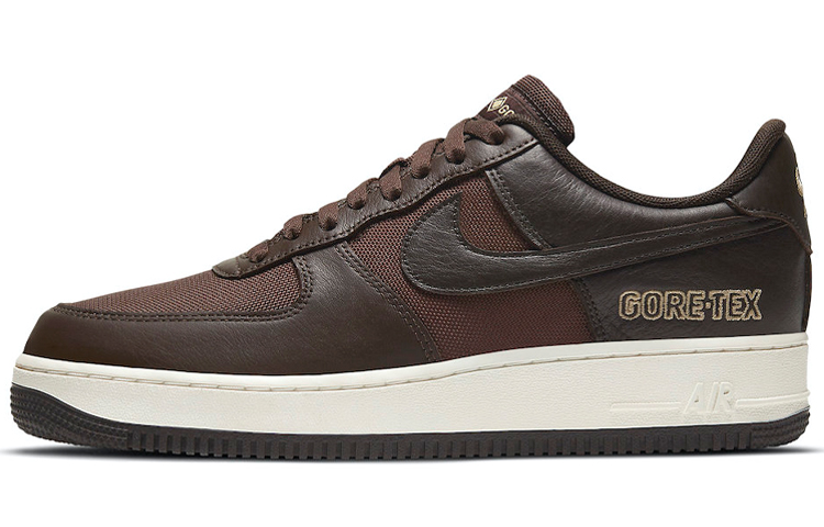 Кроссовки Nike Air Force 1 Gore-Tex (коричневый) — фото 1