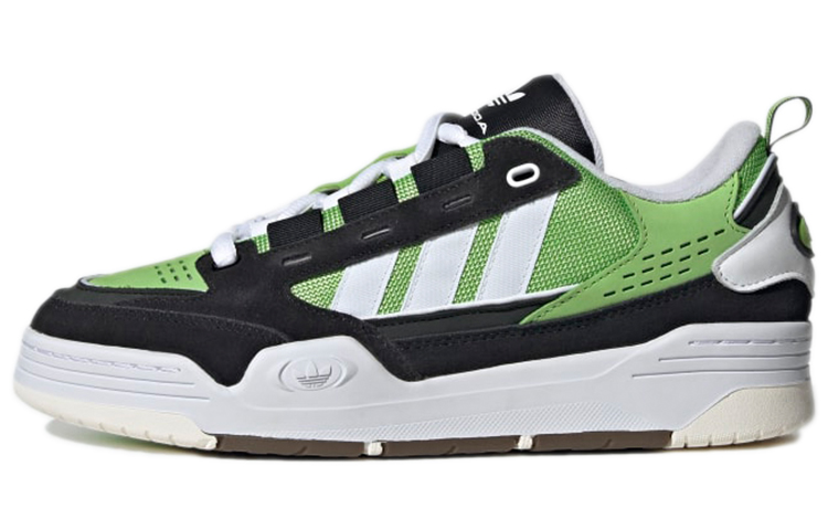 Кеды adidas Adi2000 (черно-зелено-белые)