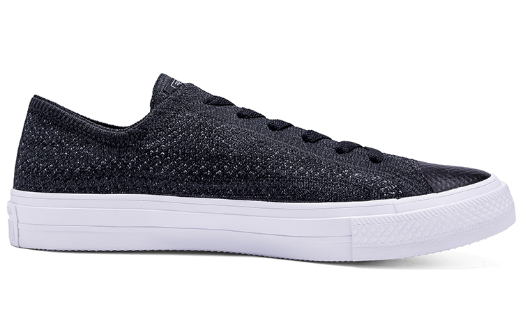 Кеды Converse All Star Chuck Taylor Flyknit (черно-белые) — фото 2