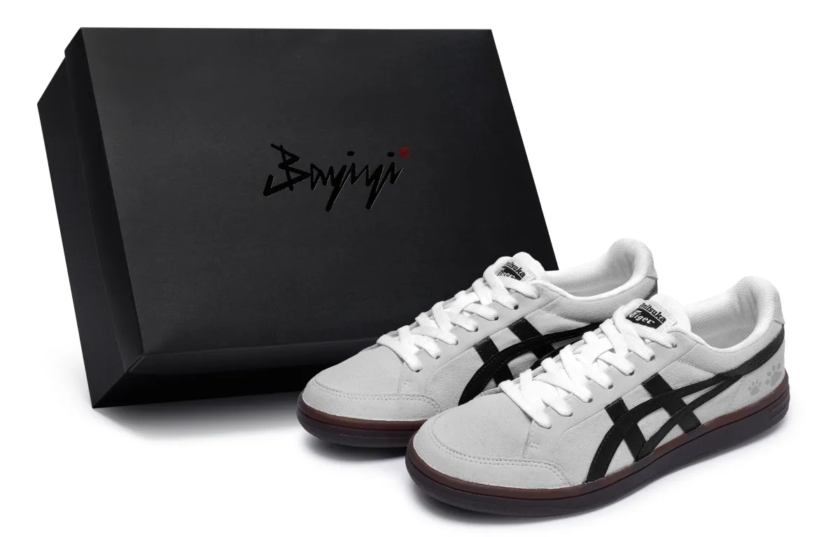 Onitsuka Tiger Advanti 811 Manufacturing, Fluffy Cat Paw Gray, Special Shoe Box Slip Resistant Abrasion Resistant