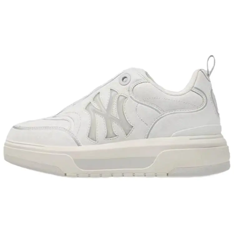 MLB Low top Skateboard Shoes Unisex White