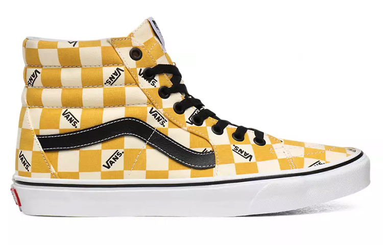 Кеды Vans SK8 (желто-черные) — фото 2