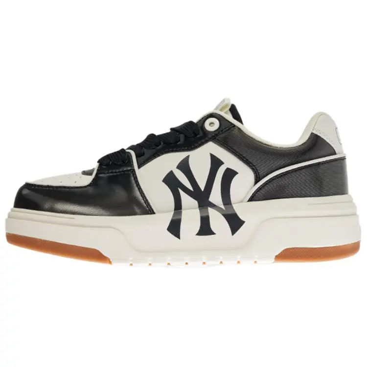 MLB Chunky Liner 24SS New York Yankees, Height Increasing, Elder Brother Shoes Low top Skateboard Shoes Unisex