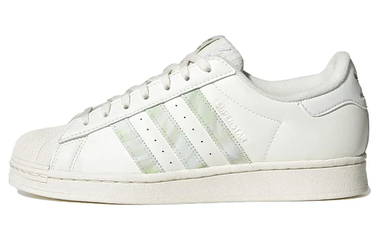 Adidas Originals Superstar Vegan Low top Skateboard Shoes Women's Ecru