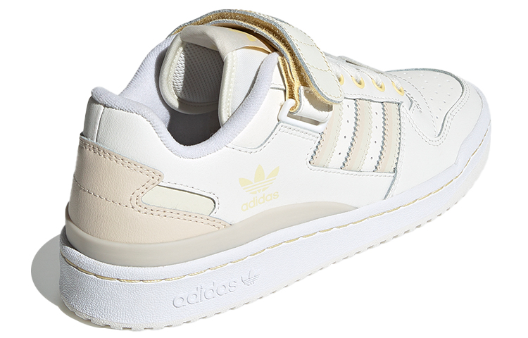 Женские кеды adidas originals FORUM Low Premium (белые) — Белый — фото 4