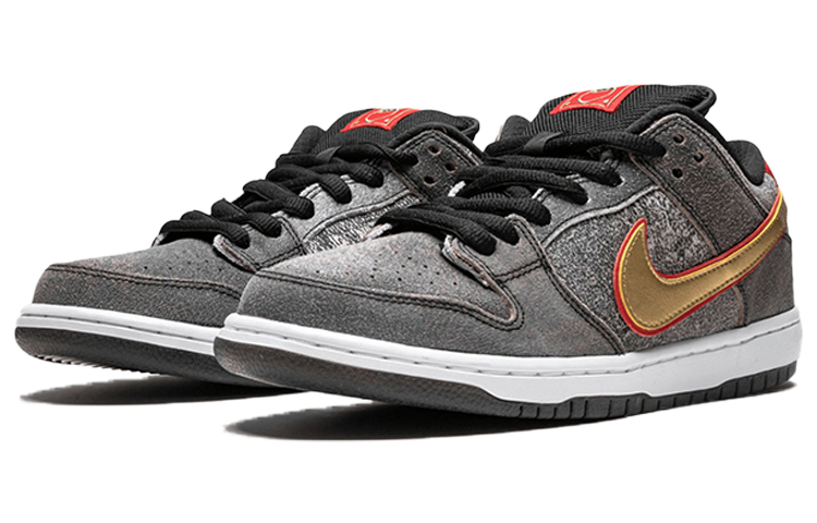 Кеды Nike Dunk SB QS Beijing (серые) — Серый — фото 3