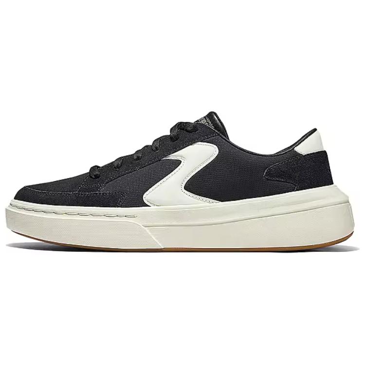 Skechers Court Classics Breathable Support Breathable Support Low top Skateboard Shoes Men's Black Beige