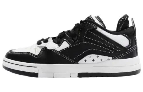 SMFK x Li Ning Wave Pro Comfortable And Trendy Coverage Slip Resistant And Abrasion Resistant Low top Skateboard Shoes